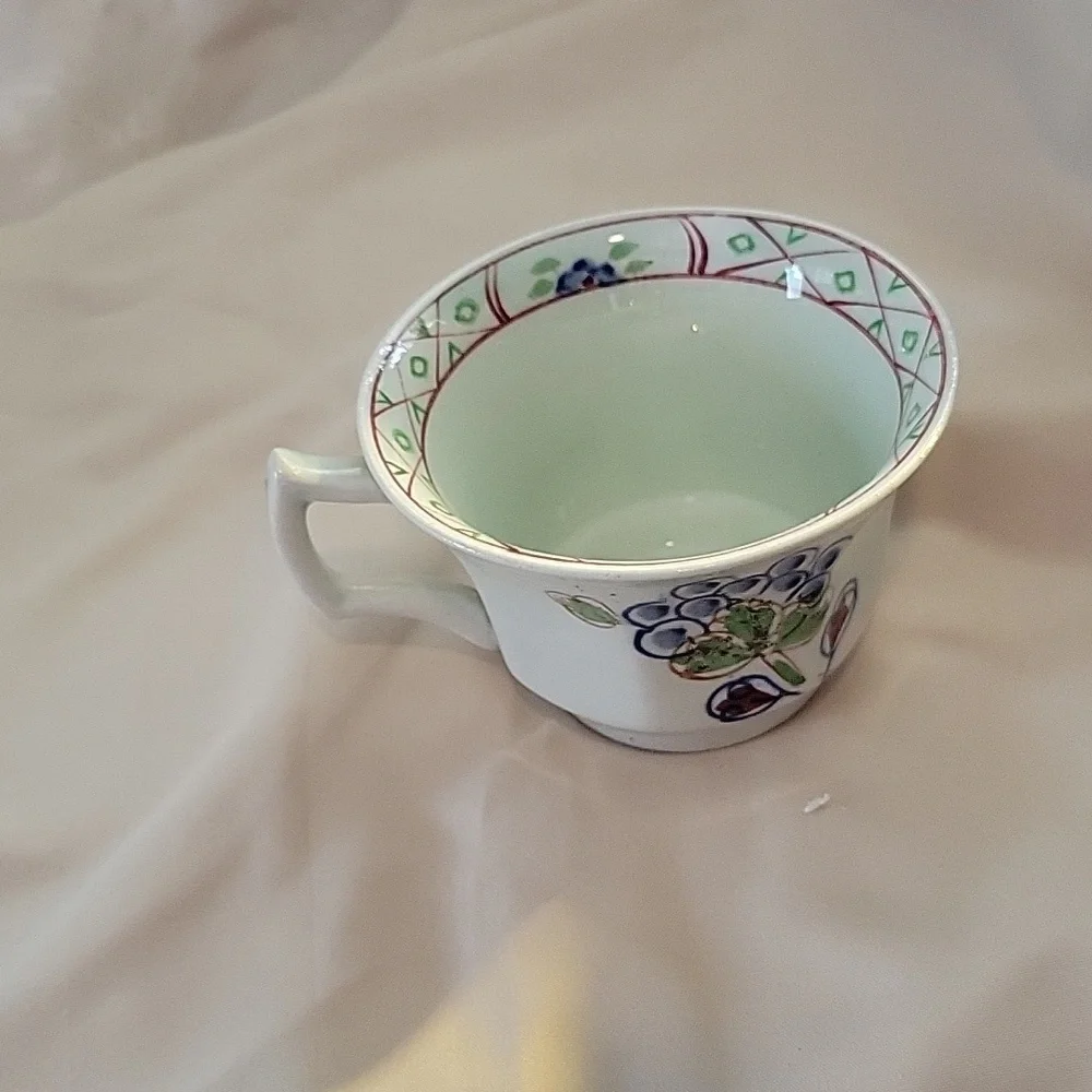 Teacup Vintage Floral Ceramic Teacup Calyx Ware